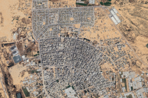 Reste-t-il des signes de vie ? Google Maps révèle des scènes horribles en provenance de Gaza.