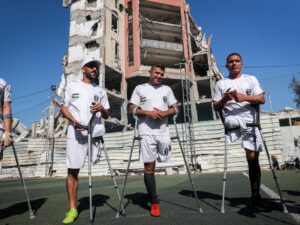 Regarder la Coupe du Monde depuis Gaza